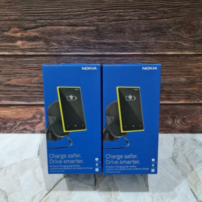 NOKIA WIRELESS CHARGING CAR HOLDER CR-200 WITH NFC ORIGINAL RESMI