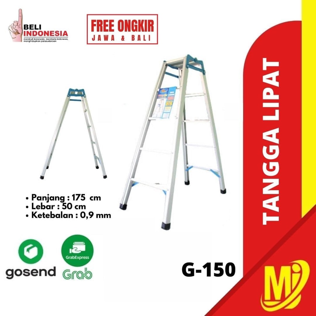 Tangga Lipat Aluminium Galaxy 2 Meter