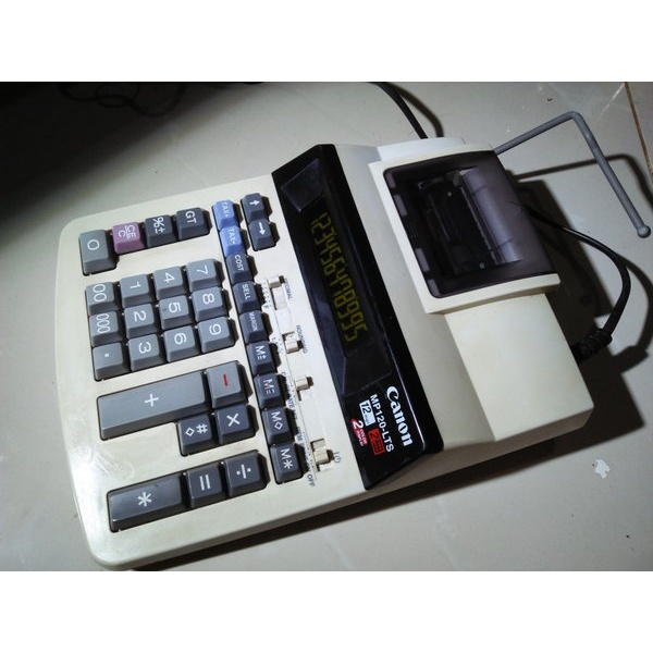 

CANON MP120 LTS Printer Calculator untuk Kasir 12digit 2 warna display