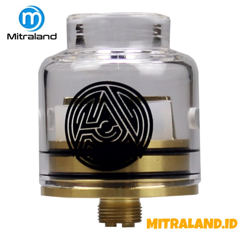 Artha RDA 24mm Atomizer color GLASS CLEAR Clone