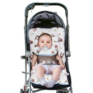 Omiland OB4415 Alas Stroller Pad dan Bantal Dot SLOTH Series