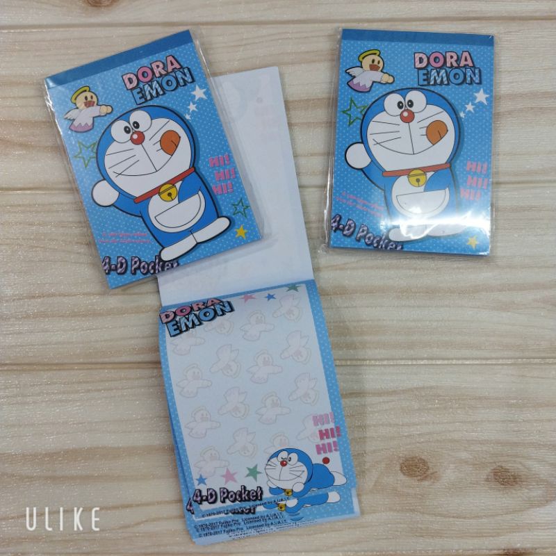 

BUKU NOTES fancy karakter buku notes note book DORAEMON
