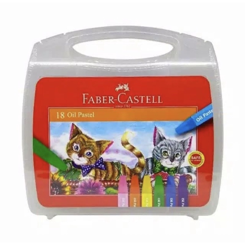 

Crayon/krayon merk Faber castell isi 18warna