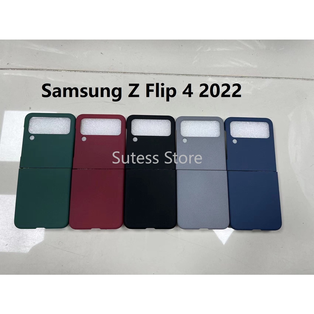 Hard Case Samsung Galaxy Z Flip 4 Galaxy Z Fold 4 Slim Matte Silicon Sandstone