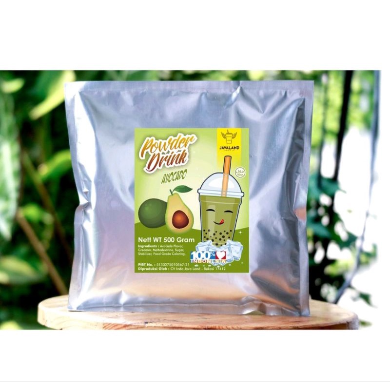 

Bubuk Minuman Bubble Powder Drink Rasa Avocado Javaland 1kg