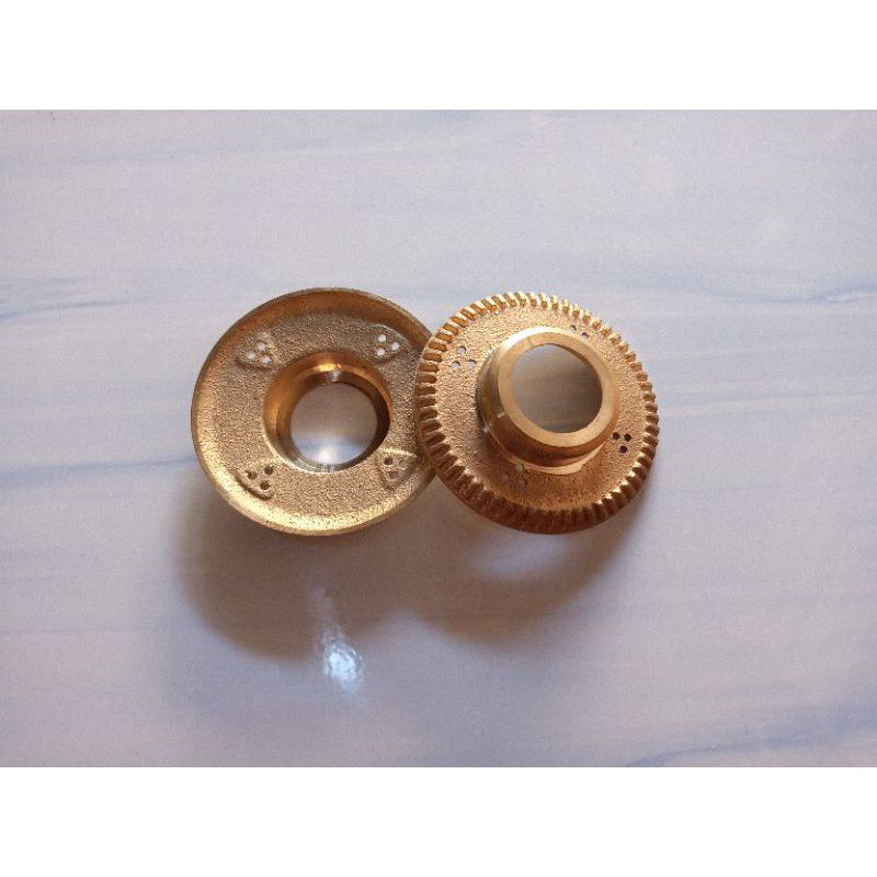 sumbu kompor gas kuningan kecil