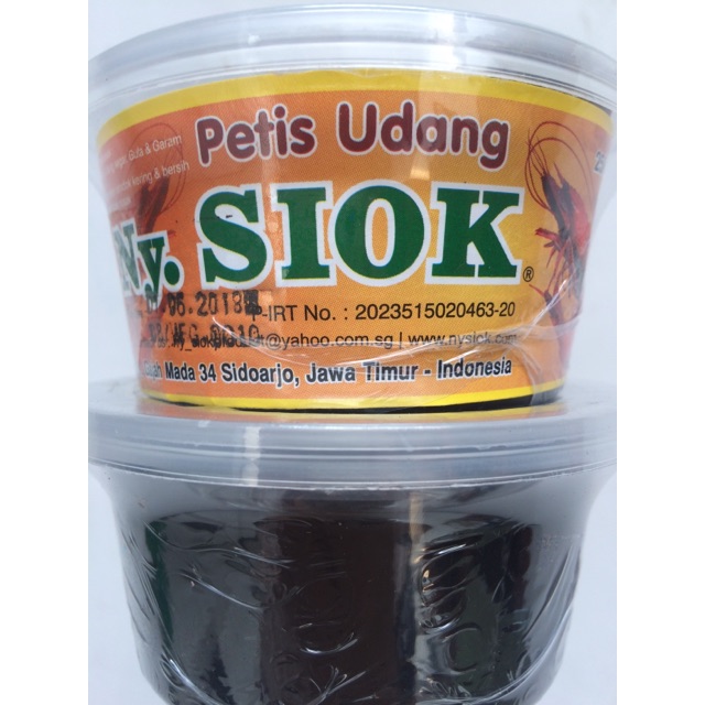 

Petis Udang Ny. Siok khas Sidoarjo