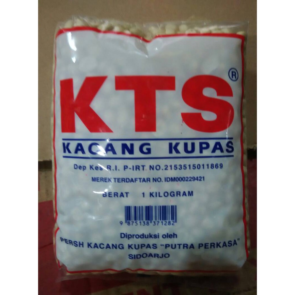 Kacang Tanah Kupas Super KTS/Tuban/Kacang Bawang/Lebaran/Snack/Cemilan