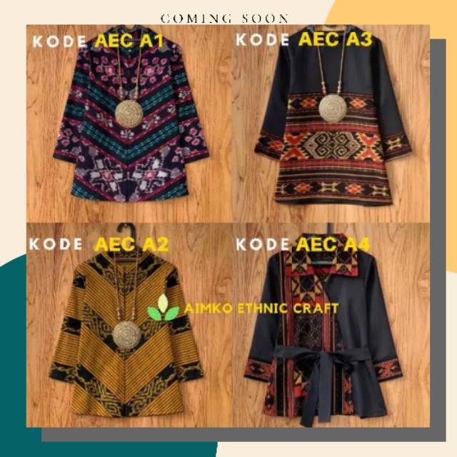 Blouse tenun blouse etnik baju tenun atasan tenun atasan etnik motif terbaru