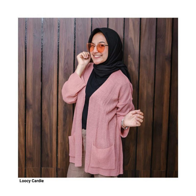 LOOCY CARDY 12 GET / Lavella Cardigan Rajut Oversize / Cardigan Terbaru / Kardigan Wanita Rajut