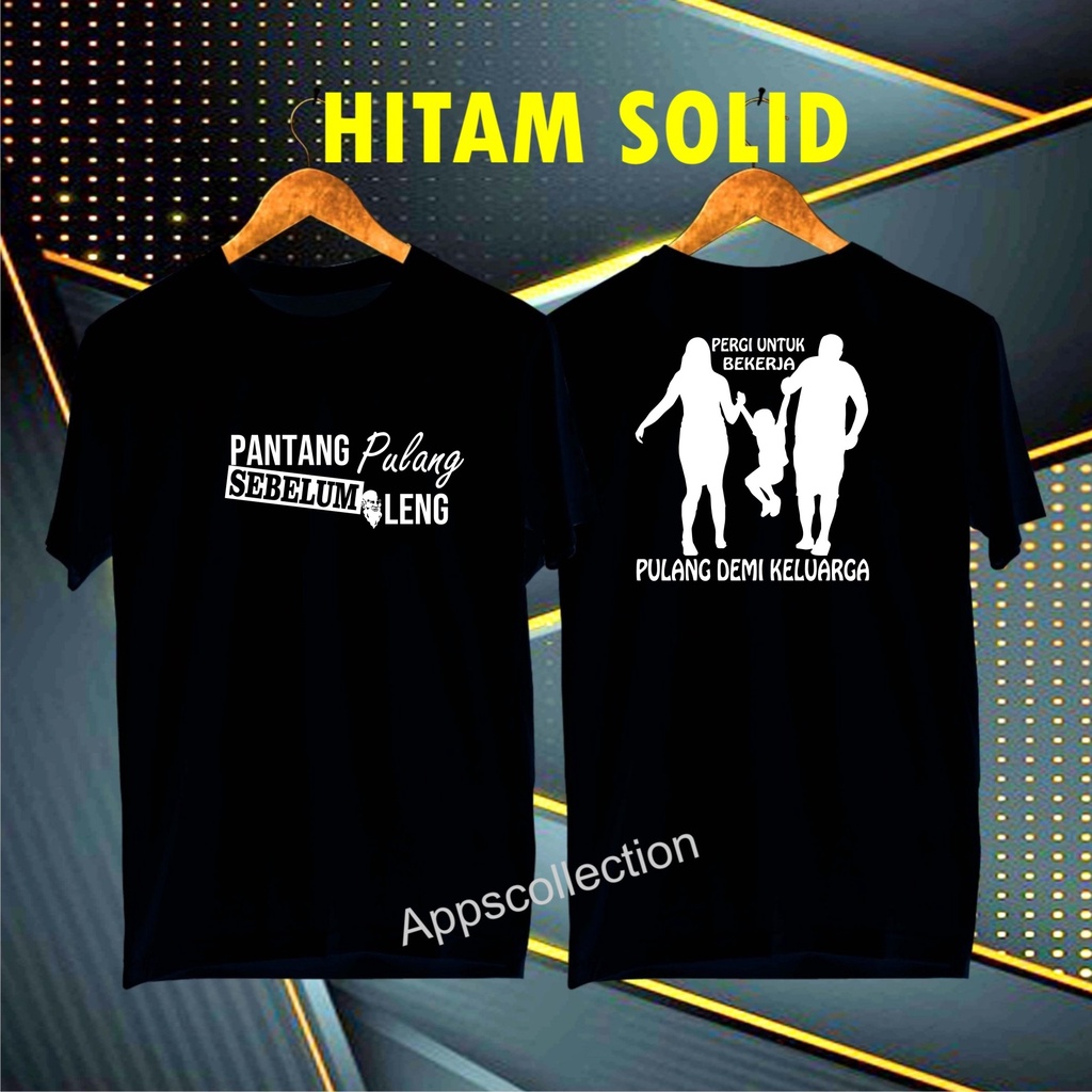 Cod/Promo Diskon Kaos DB Pergi Untuk Bekerja Pulang Kaos Terlaris Kualitas Terjamin/Kaos Murah/Kaos Cotton 30s/Kaos katun/Pakaian Pria pakaian Wanita/Kaos Distro Pria/Kaos Pakaian Pria Dan Pakaian Wanita/Kaos Kata2 Lucu/Kaos Viral/Kaos Promo/Best Seller