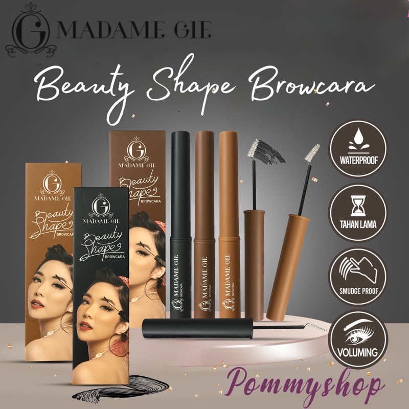 Madame Gie Beauty Shape Browcara | Mascara Alis