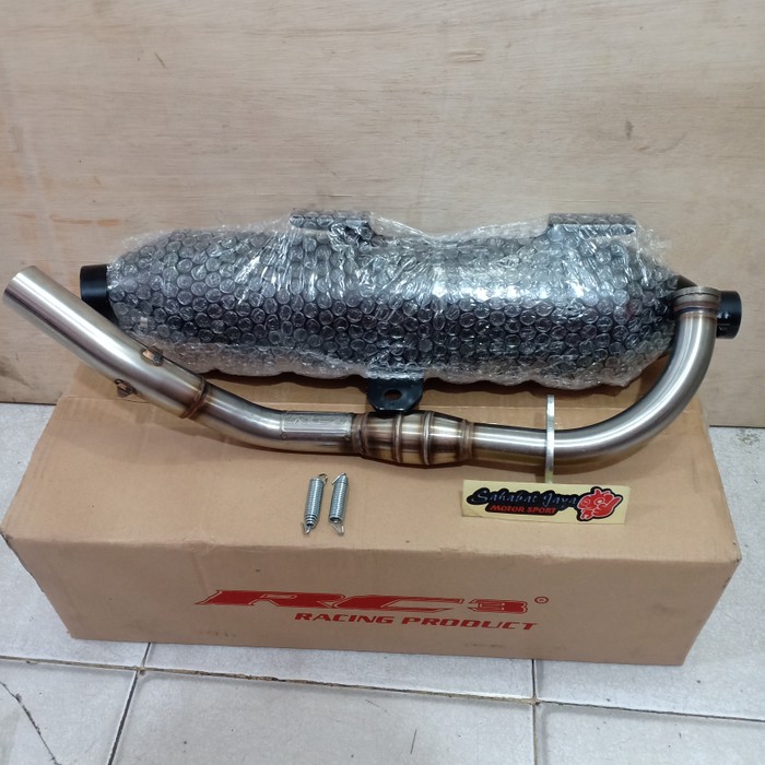 Knalpot Tsukigi RC3 Non Embos NMAX Stainles