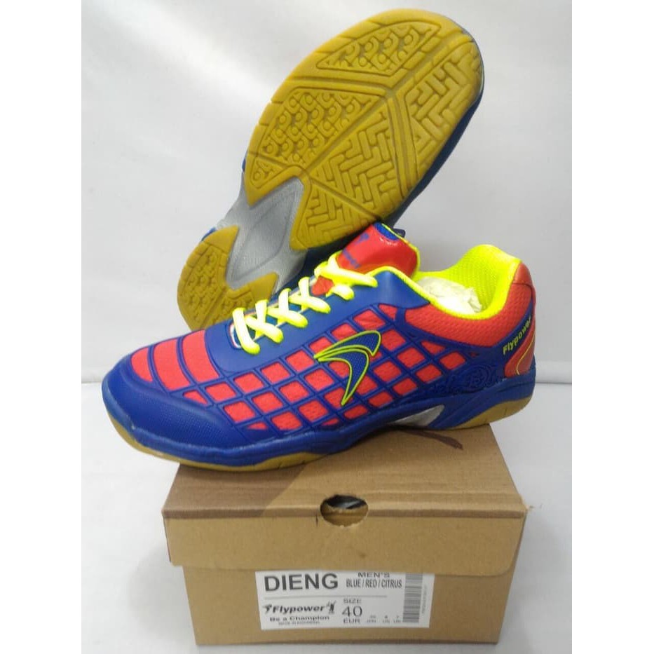 Original Flypower Dieng Sepatu Badminton