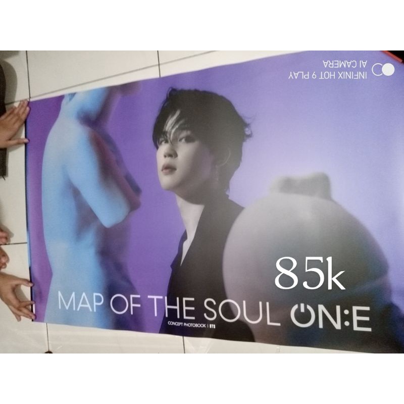 POSTER BTS OFFICIAL MOTS ONE JIMIN JHOPE