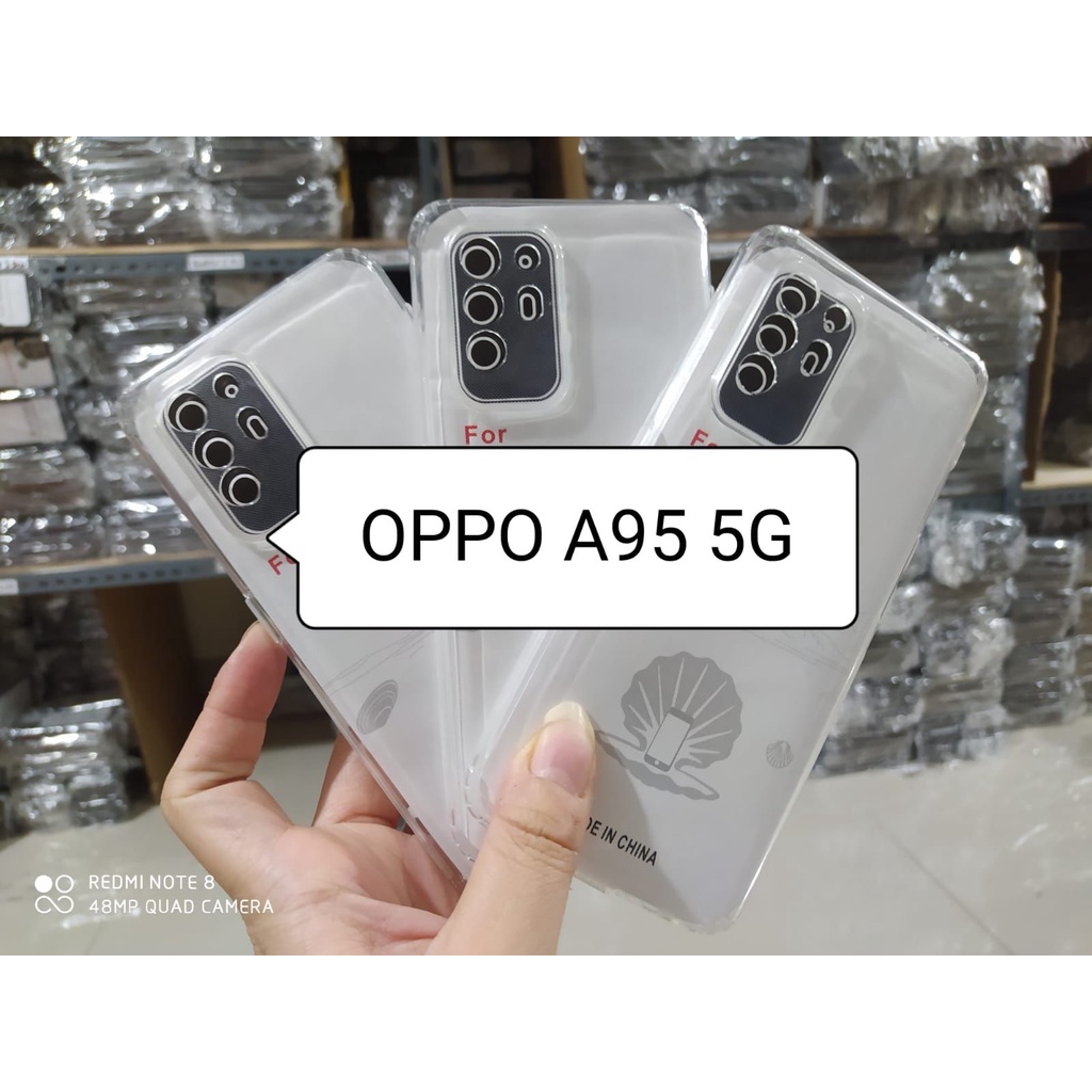 Jelly Soft Case Vivo Y15s Realme Narzo 50A 50i Infinix Hot 11 Oppo A95 5G TPU HD SUPER CLEAR Anti Selip + Port Cover Charger