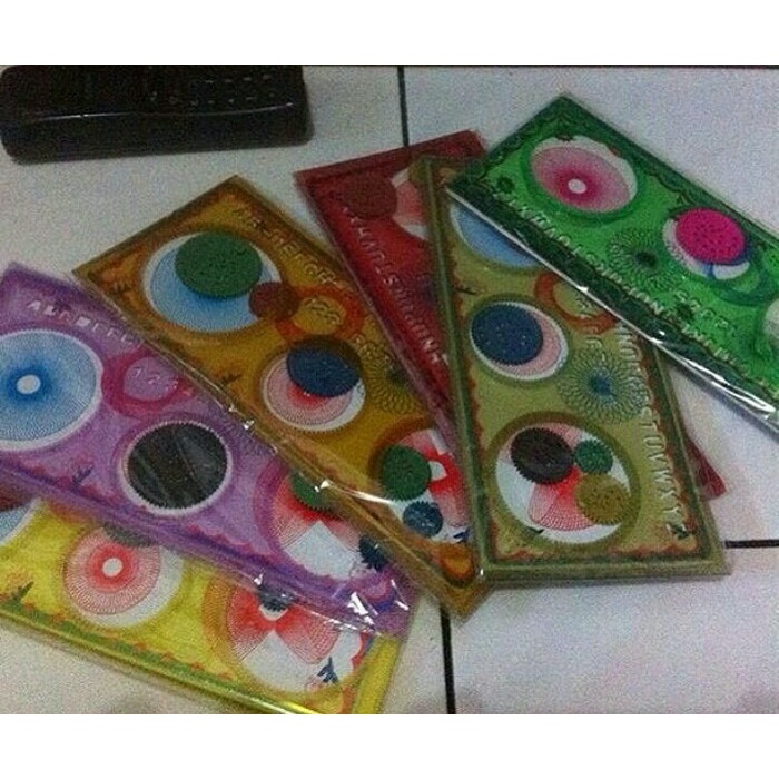 

Sale!!! Pengaris Spirograph / Pengaris Kembang Limited