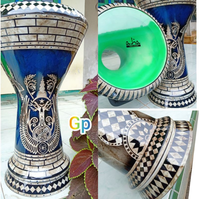 DARBUKA 9 INC AHA FULSET TAS+KUNCI L