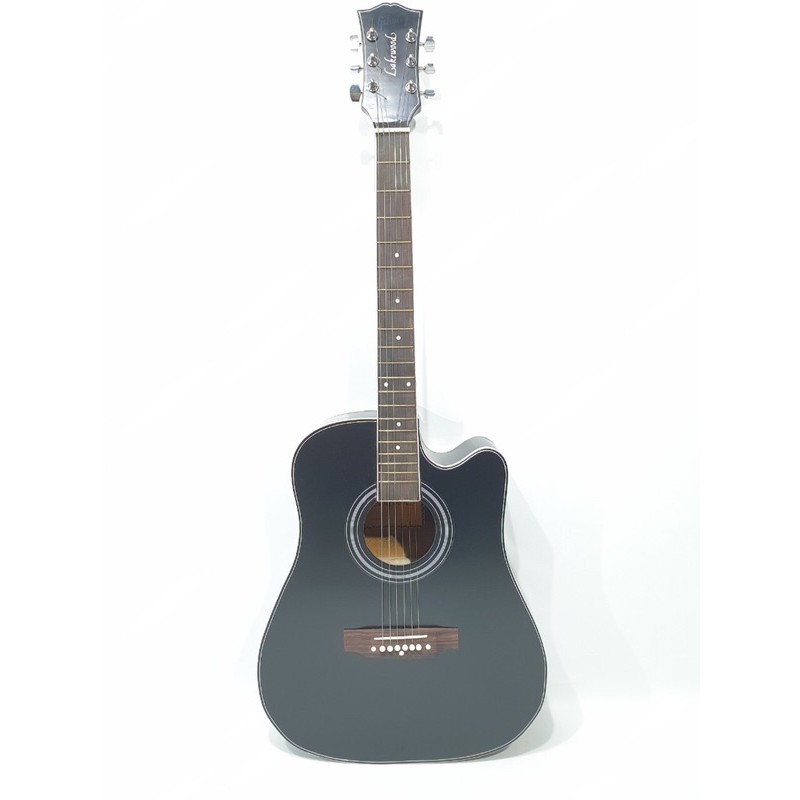 Gitar Akustik Merk Lakewood Hitam Natural Jumbo Sunkay Trusrod Senar String Murah Jakarta Pemula