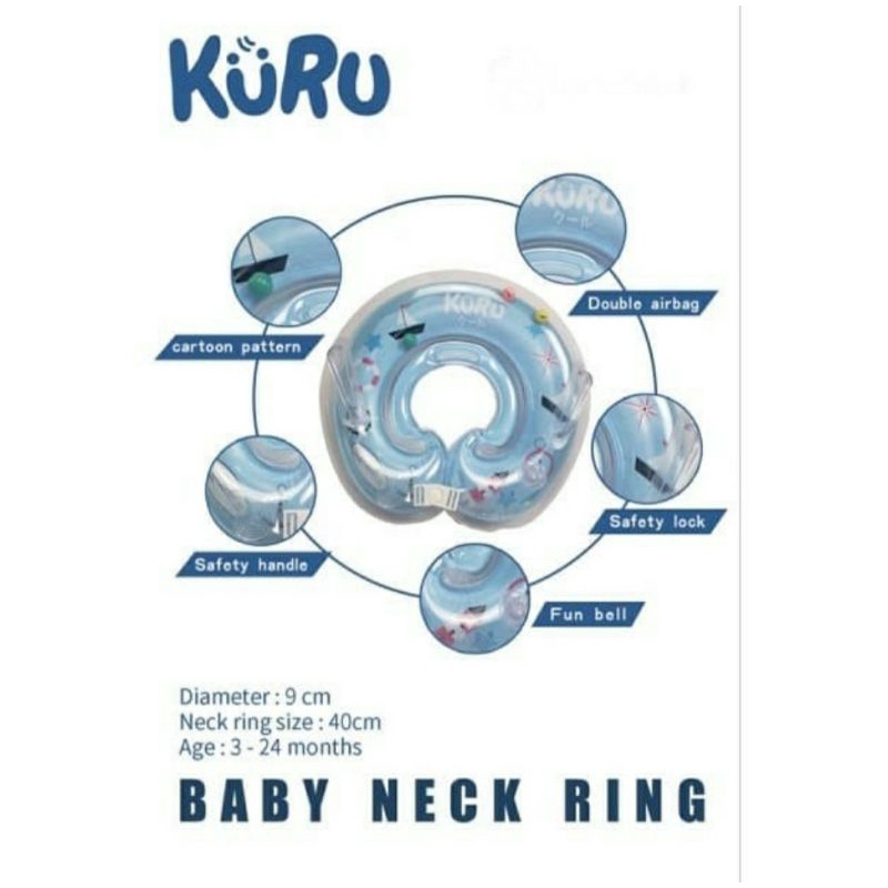 KURU Baby Neck Ring Pelampung Leher Bayi