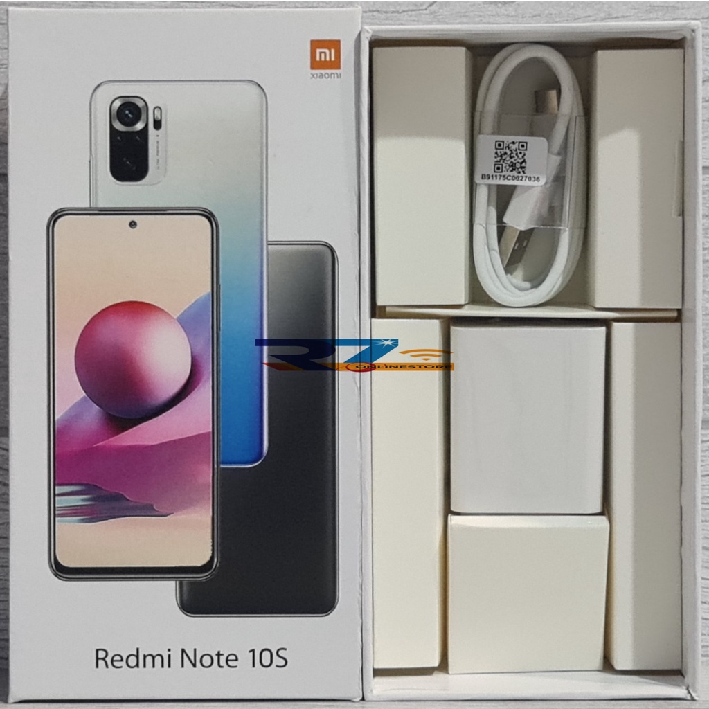 Jual Box/Dus/Kotak Xiaomi Redmi Note 10s (Fullset) | Shopee Indonesia