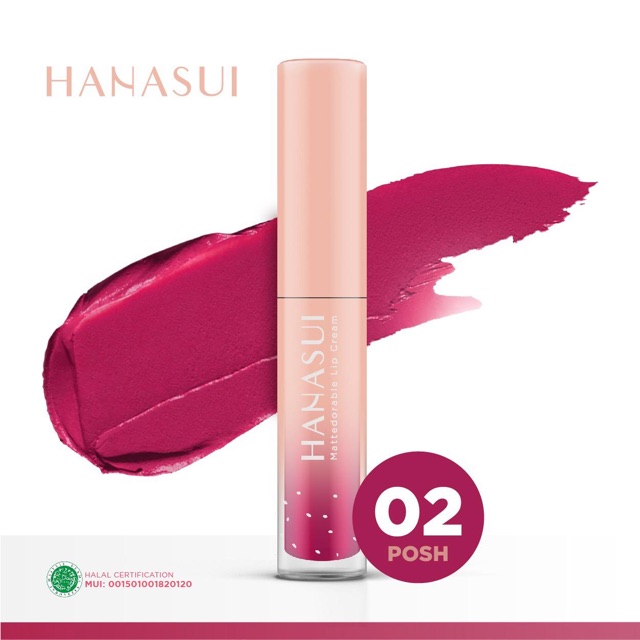 GKT89 - HANASUI MATTEDORABLE LIP CREAM BIASA - LIPCREAM HANASUI MATTEDORABLE TERLARIS