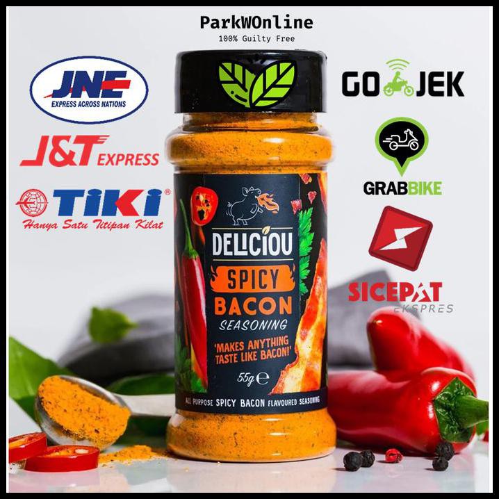 

Kualitas Terbaik - Deliciou Vegan Bacon Seasoning - Spicy Flavour