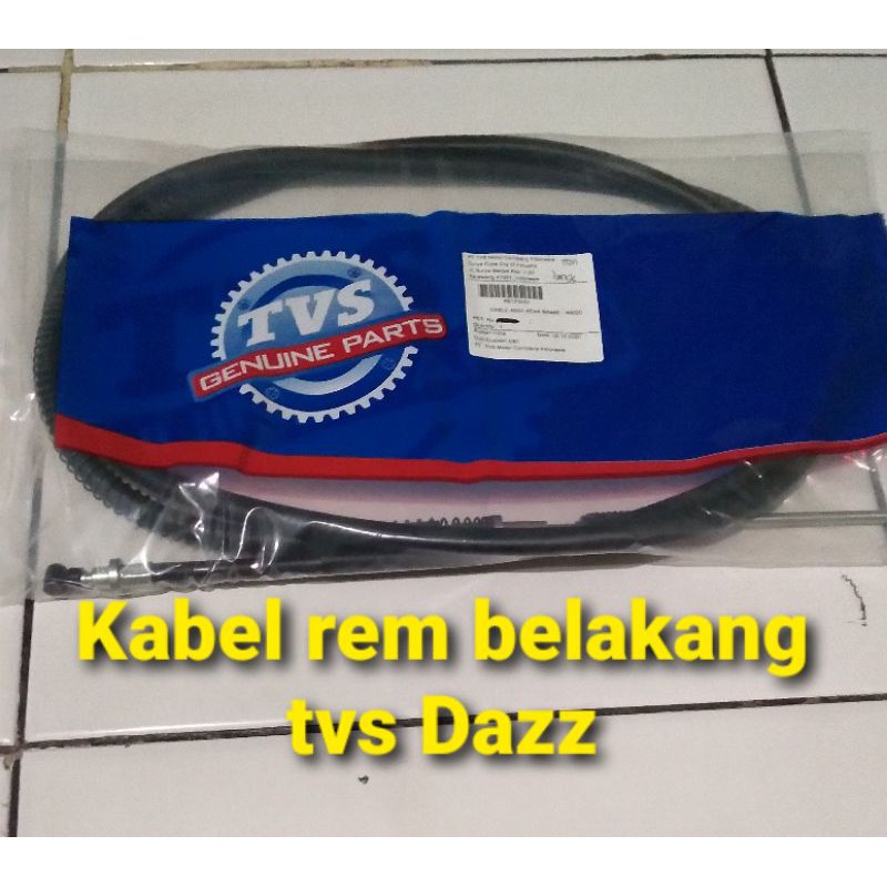 KABEL REM BELAKANG TVS DAZZ-DAZZ FI ORIGINAL TVS