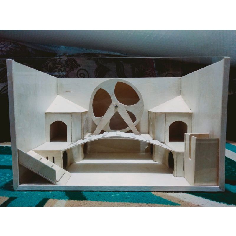 Kandang Hamster 1set Akrilik-7