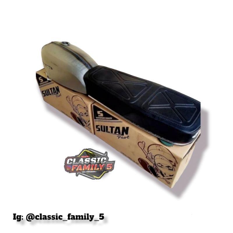TANGKI CB SULTAN TANGKI CB125 PRESS SULTAN SET JOK CB XX KULIT KARBON MURAH