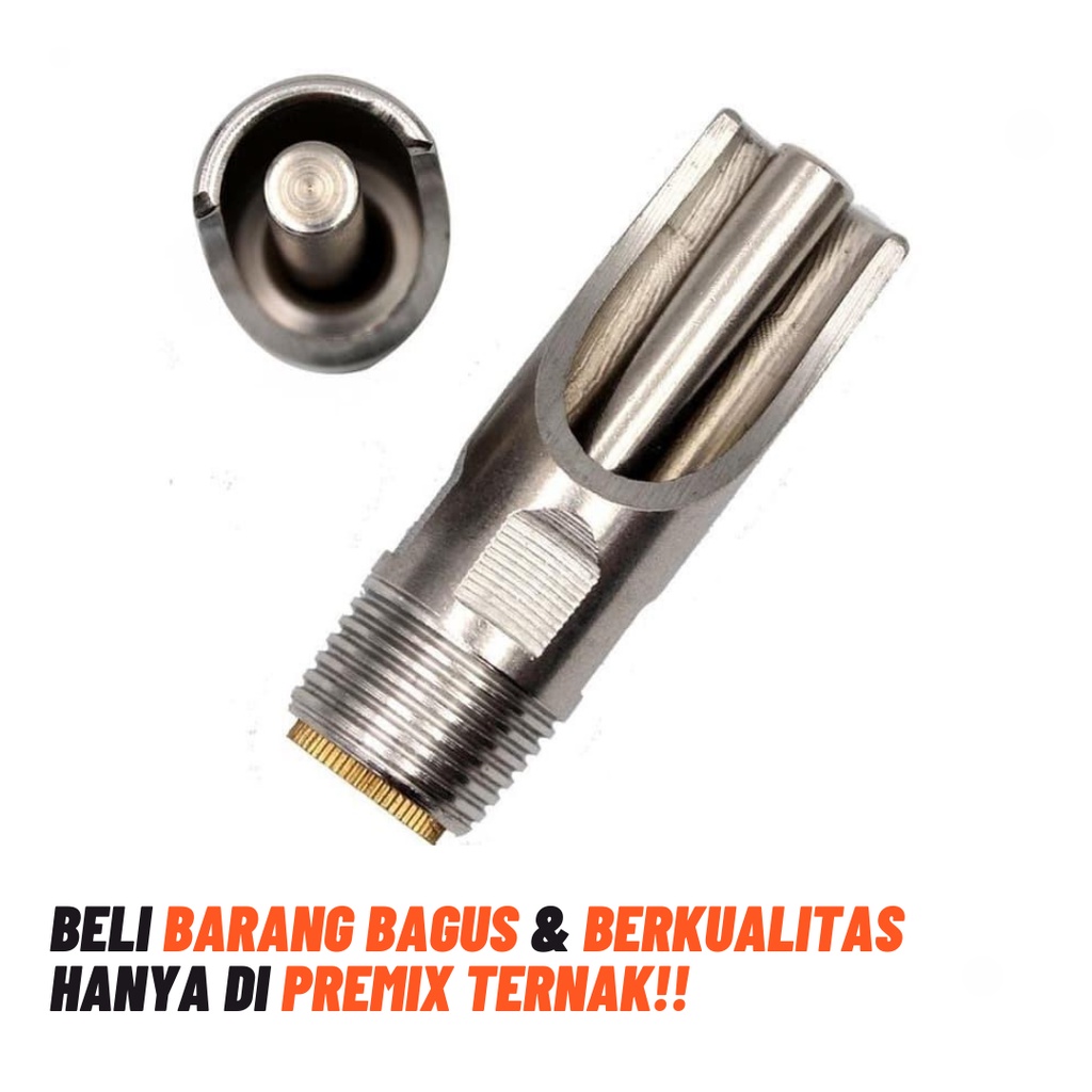 Alat Minum Kambing Otomatis Stainless Steel - Alat Minum Nipple Niple Nippel Ternak Kambing Domba Babi