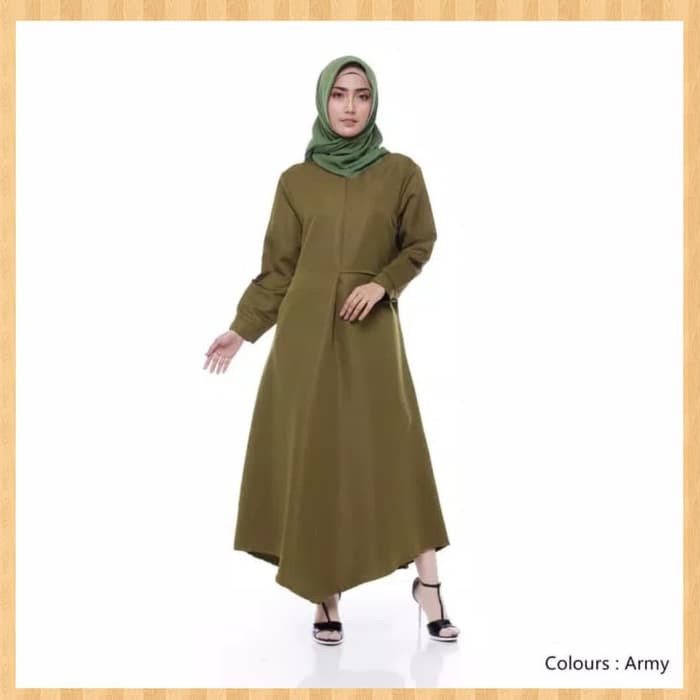 baju hijab muslim gamis wanita dress terbaru blouse maxi abaya hitam