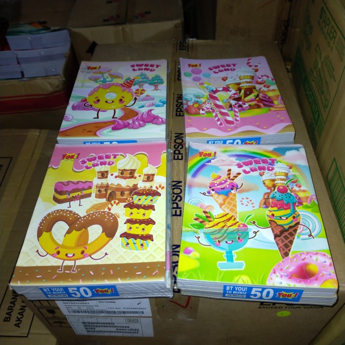 

Murah Buku Tulis You 50Lembar(Perpak) Diskon