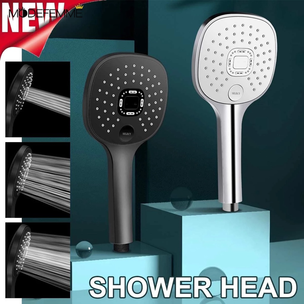 Kepala Shower Model Genggam Tekanan Tinggi 3 Mode Untuk Kamar Mandi