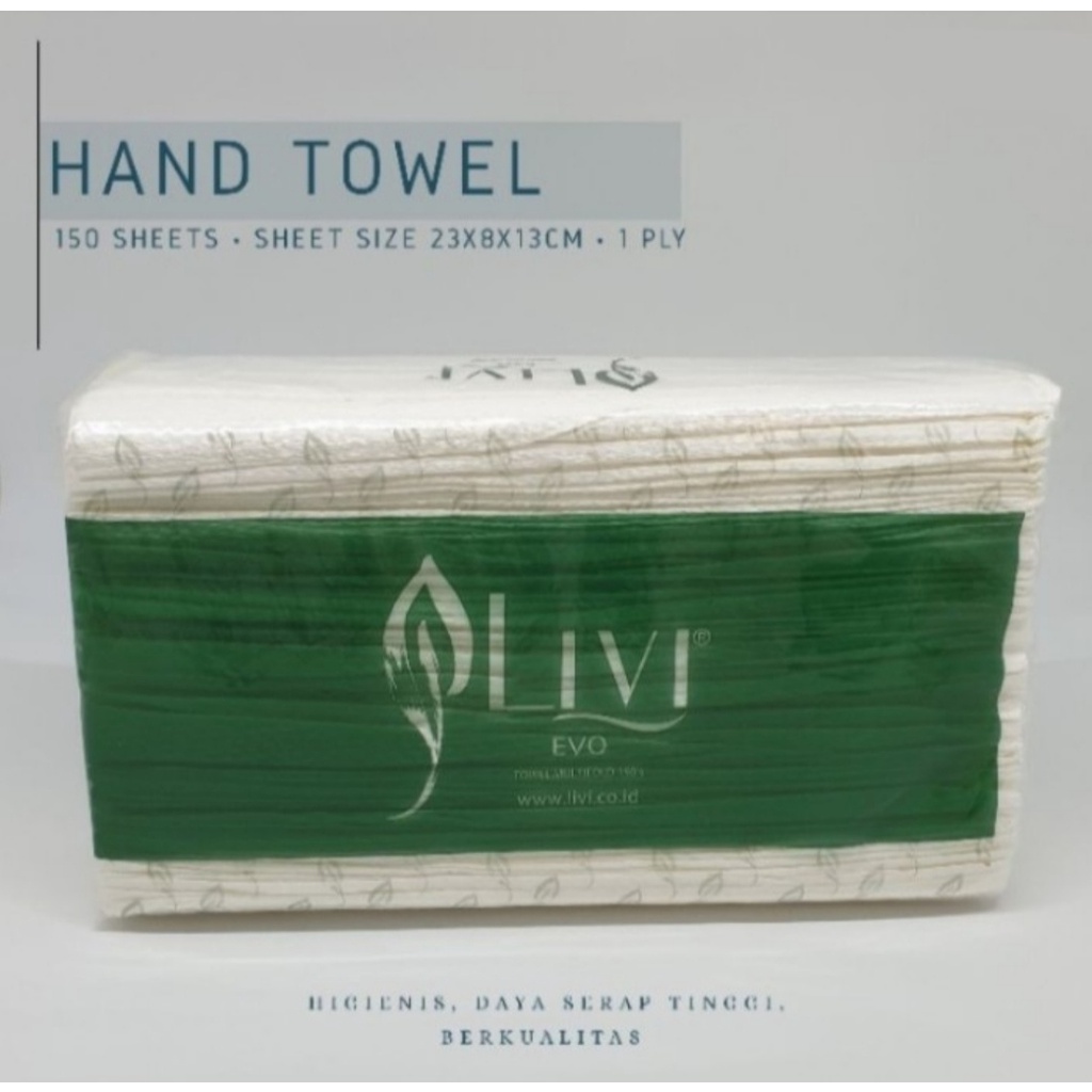 TISSUE LIVI SMART TOWEL MULTIFOLD 150s