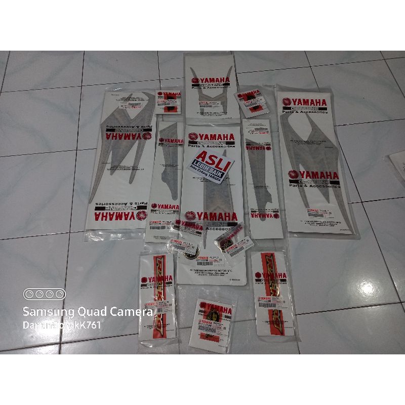 striping emblem rx king 2003 gold 20th rx king SE special edition original yamaha baru