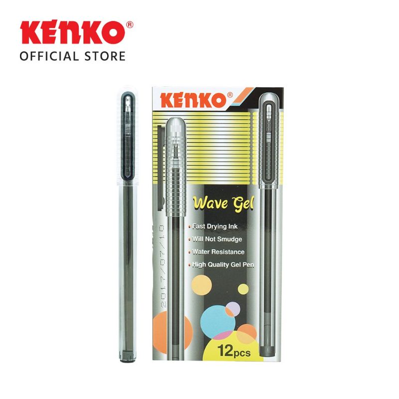 

(Lusinan) Gel pen pulpen pena joyko Wave gel 0.5mm per pc