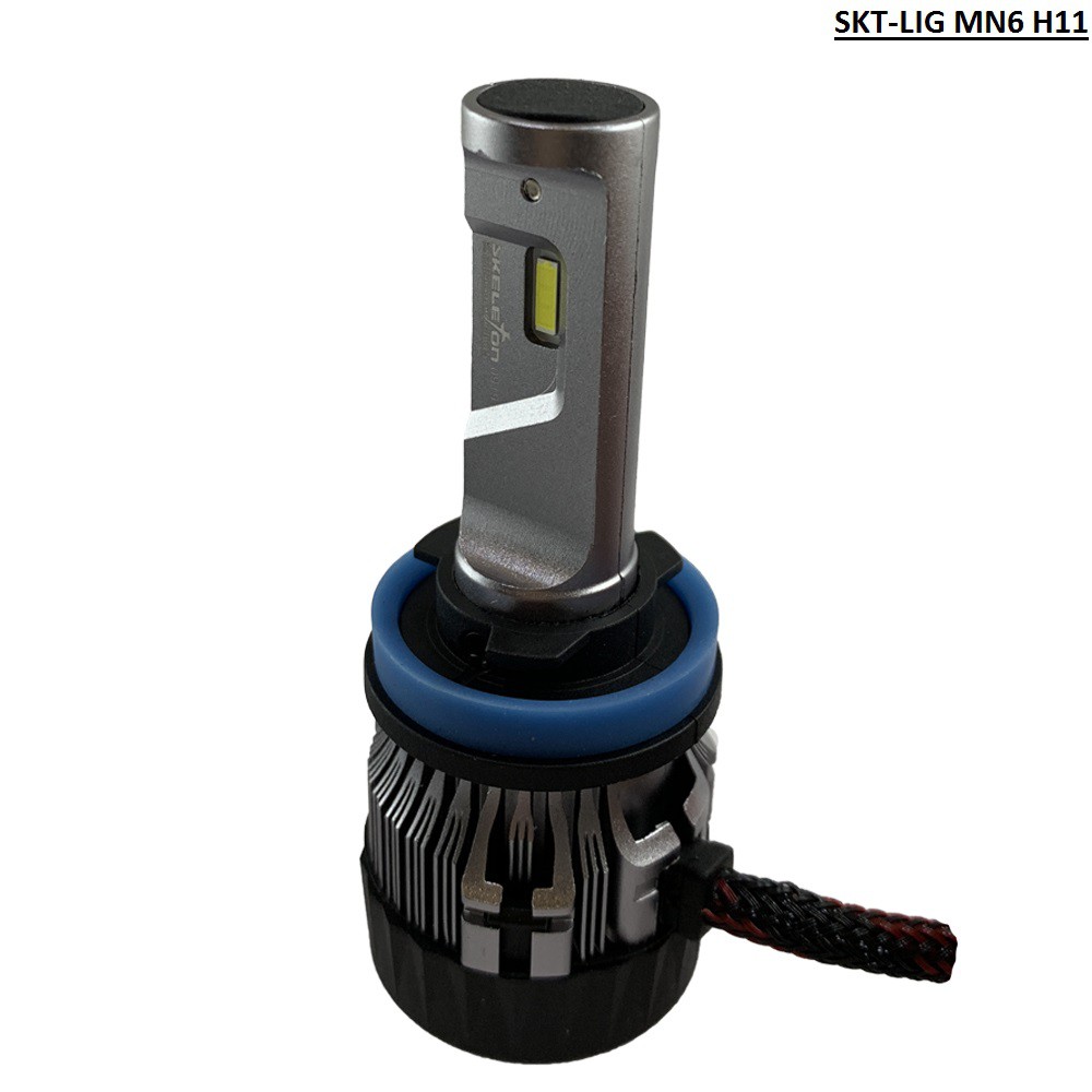 LAMPU MOBIL LED H4 / H11 / H7 / HB3 / HB4 SKELETON SKT-LIG MN6