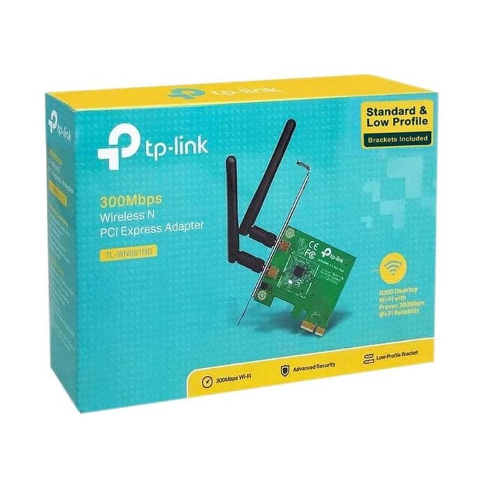 TP-LINK TL-WN881ND 300Mbps Wireless N PCI Express Adapter