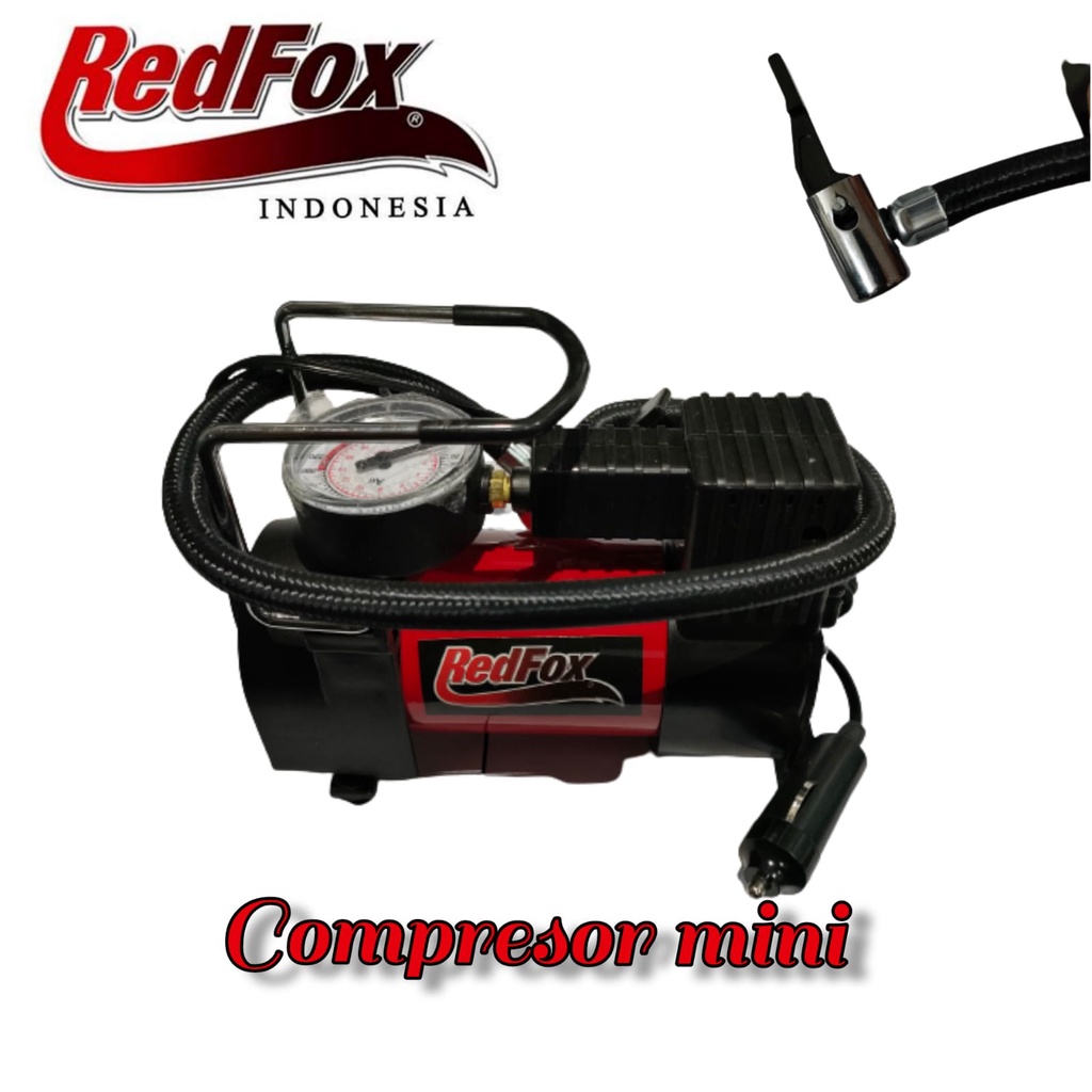 KOMPRESOR ANGIN MINI LISTRIK DC 12V 250 PSI AIRBRUSH MINI COMPRESSOR MURAH PRAKTIS by REDFOX