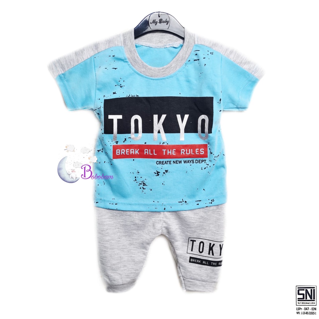 ECER BAJU KAOS TOKYO SETELAN ANAK LAKI-LAKI / SETELAN ANAK HARGA GROSIR