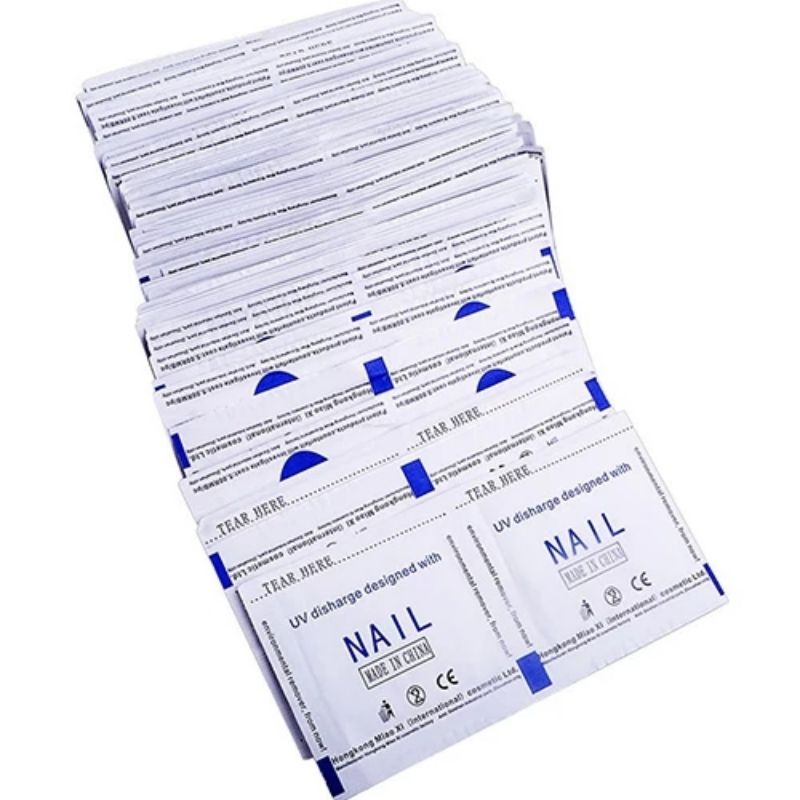 Remover Nail Gel UV Polish (MINIMAL 10PCS Pembelian Single) Penghapus Kutek Gel Wrap Remover