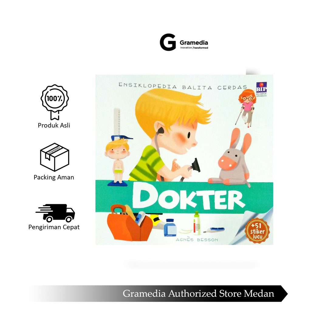 Gramedia Medan - ENSIKLOPEDIA BALITA CERDAS DOKTER