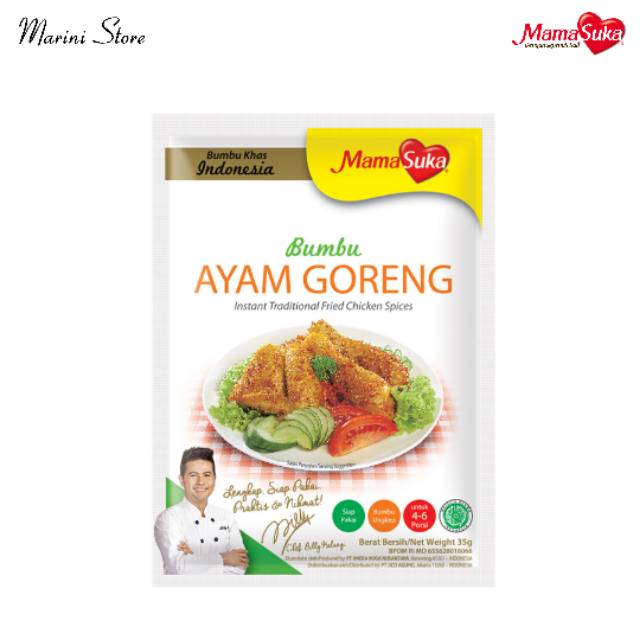 

Bumbu Instan Ayam Goreng Berat 35gr