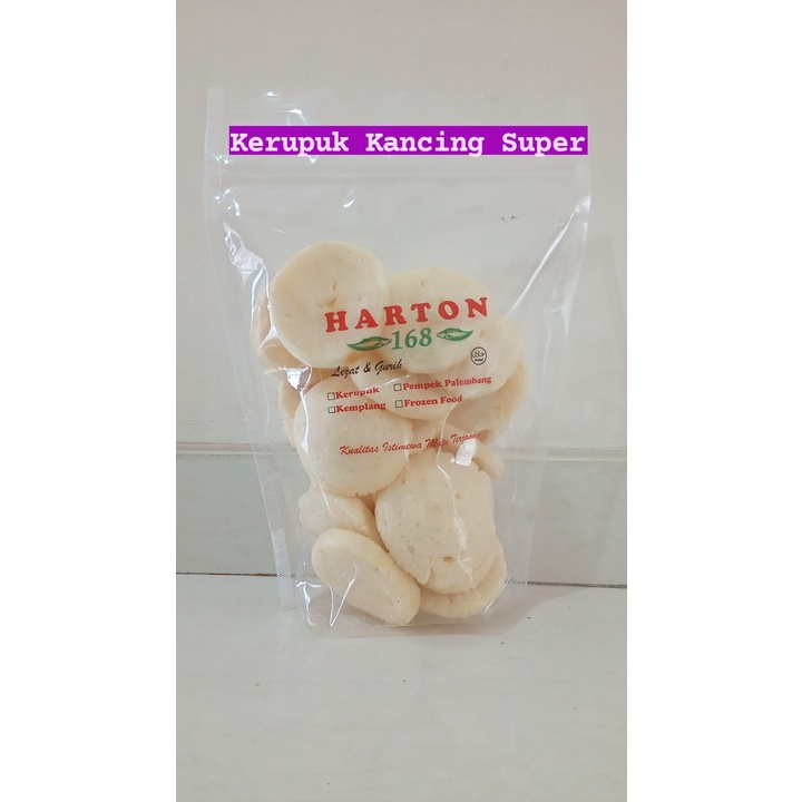 

Kerupuk Asli Palembang (Kancing Super)