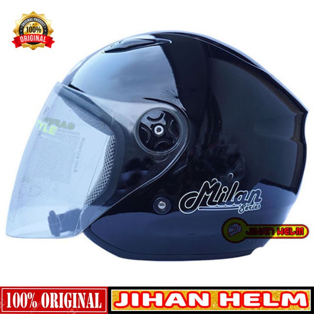 HELM / BMC / HELM BMC / HELM BMC MILAN BLACK TERMURAH