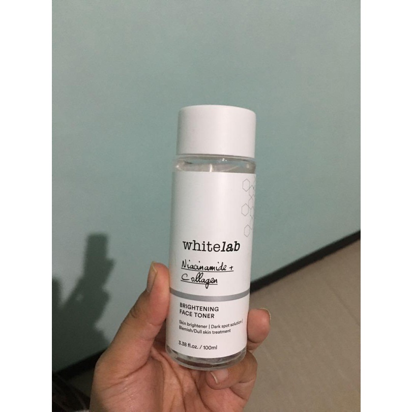 [ORI] Whitelab Brightening Face Toner Melembabkan Membersihkan Kotoran di Wajah serta Mengangkat Minyak Berlebih &amp; Menyegarkan Kulit - 100 ML BPOM