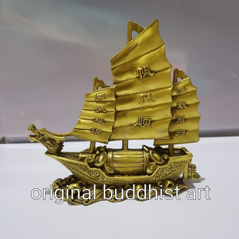 simbol fengshui kapal kekayaan
