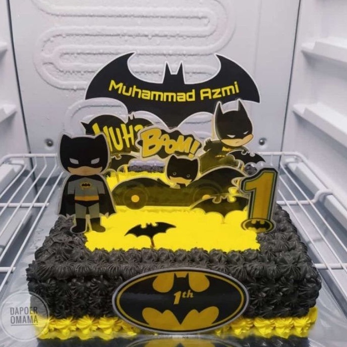 

kue ulang tahun batman