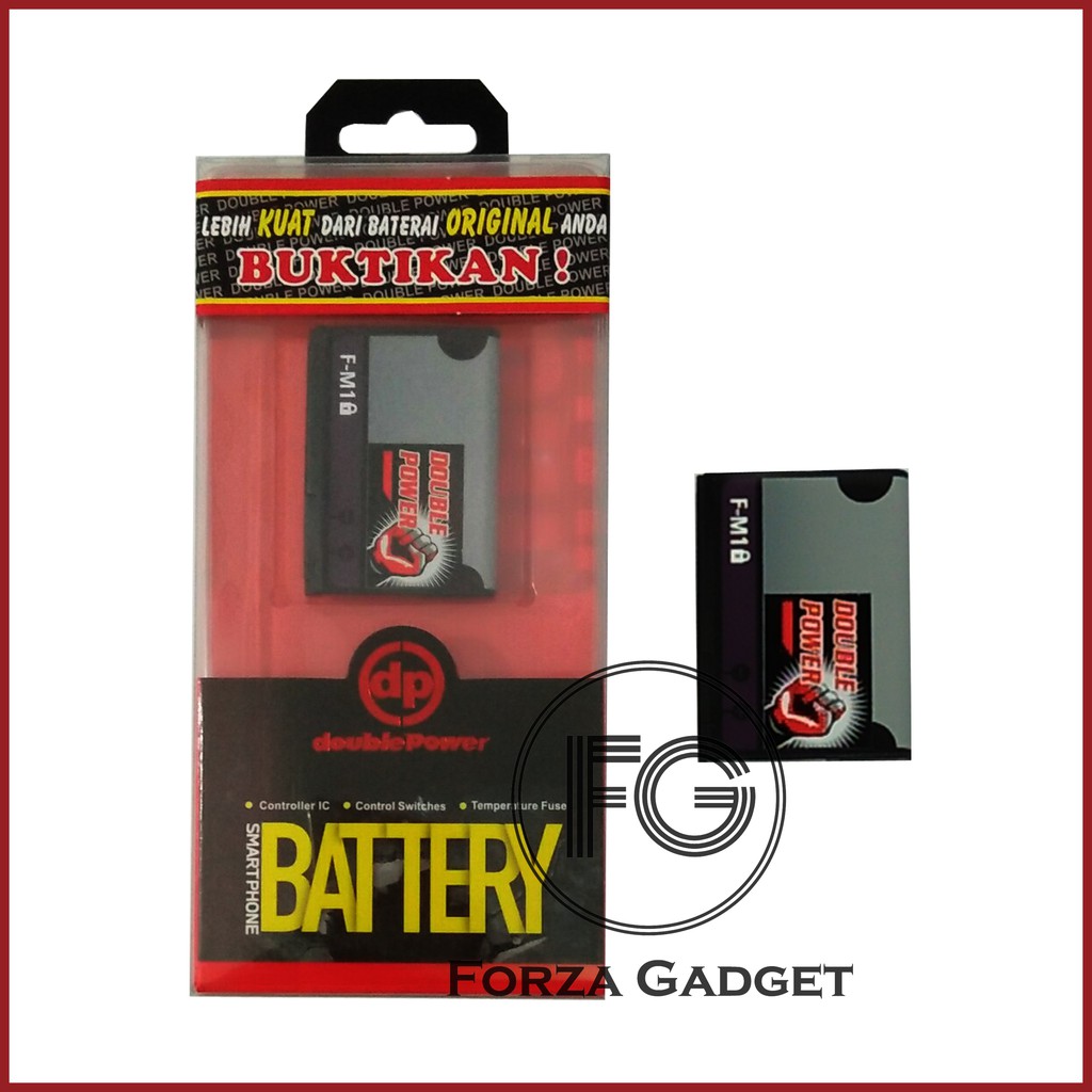 BATTERY DOUBLE POWER FM1 UNTUK BLACKBERRY PEARL 3G 9100 - 1800MAH